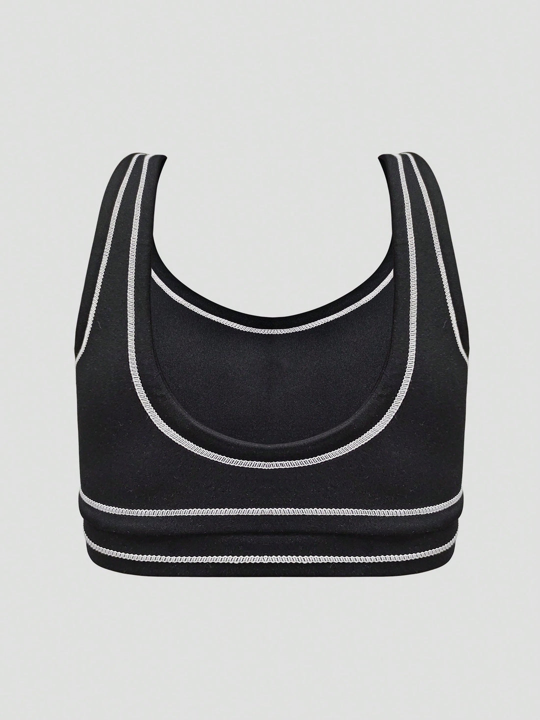 Bustieră sport SHEIN, negru