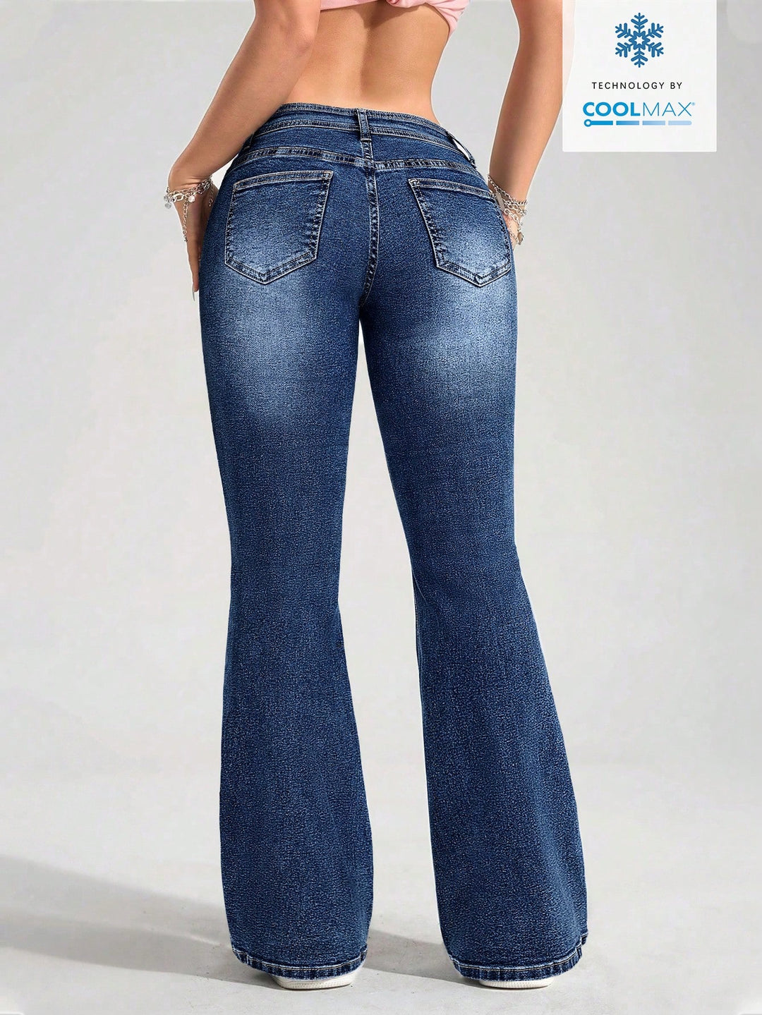 Jeans SHEIN, albastru