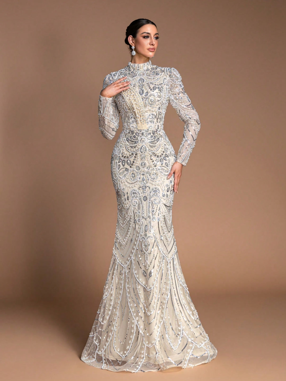 Rochie SHEIN, bej