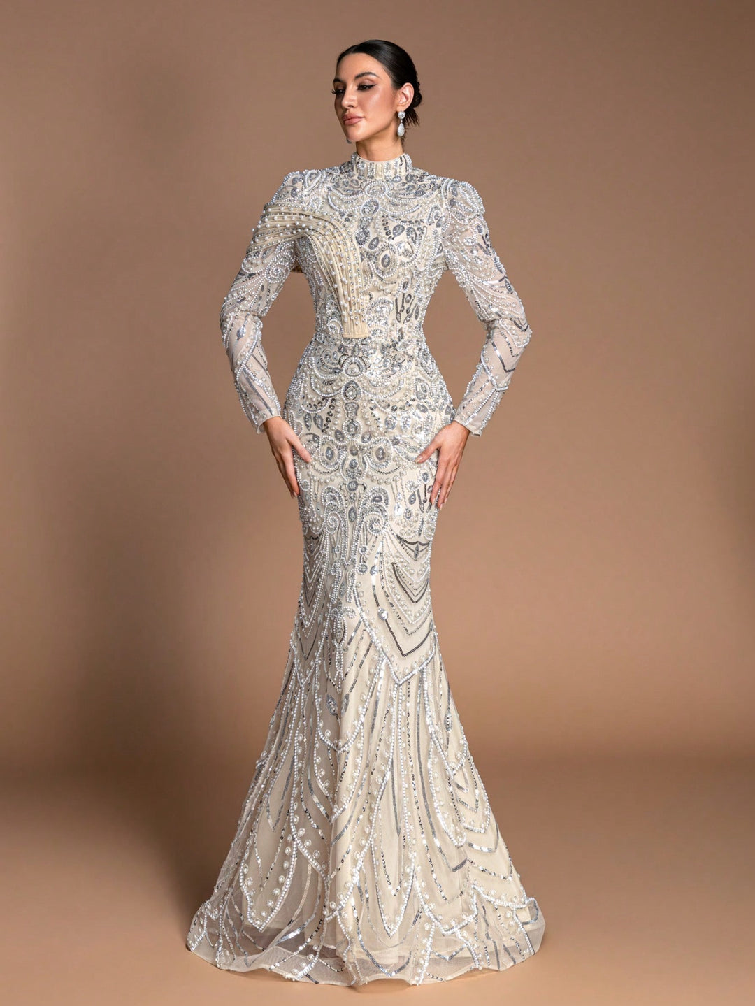 Rochie SHEIN, bej