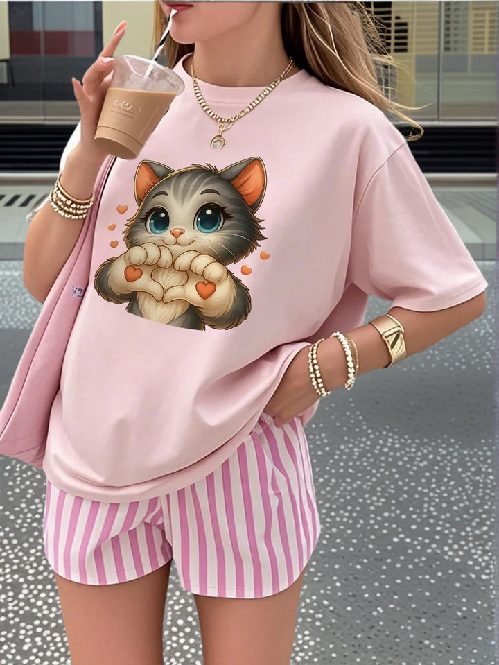 Tricou SHEIN, roz
