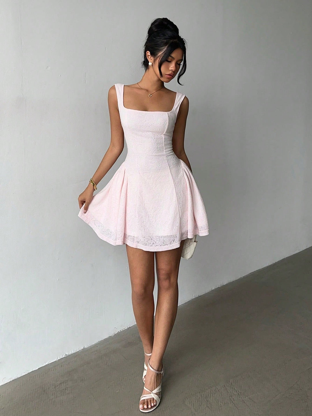 Rochie mini SHEIN, roz