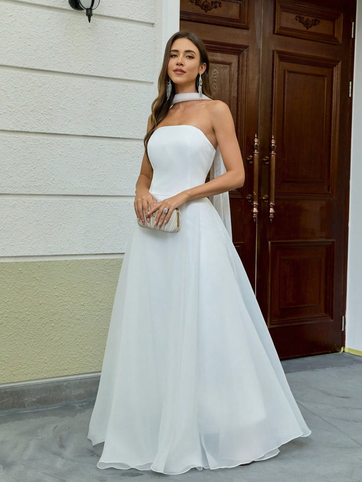 Rochie de mireasă SHEIN, alb