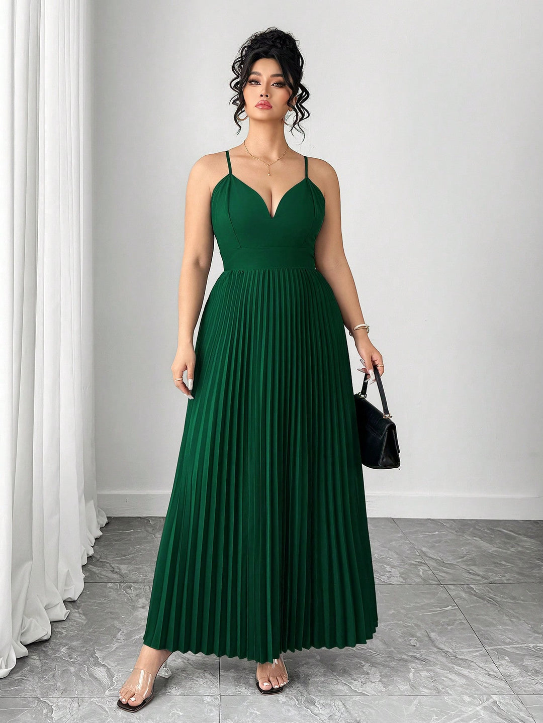 Rochie SHEIN, verde