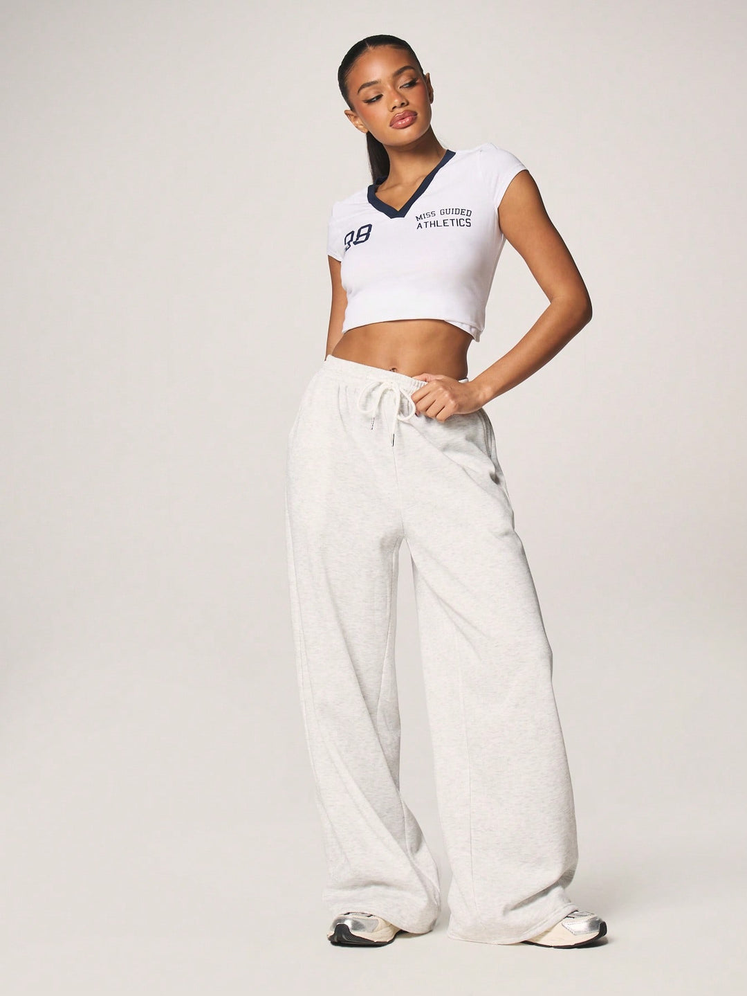 Pantaloni SHEIN, gri