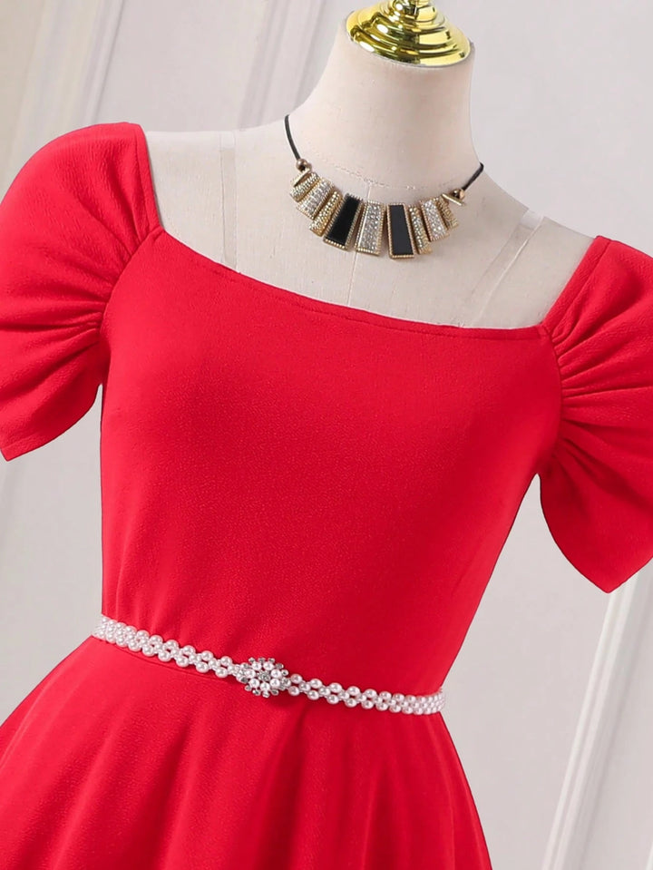 Rochie midi SHEIN, roșu