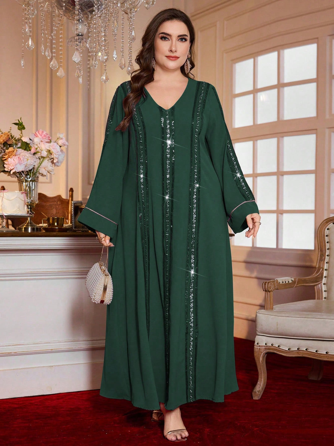 Rochie SHEIN, verde