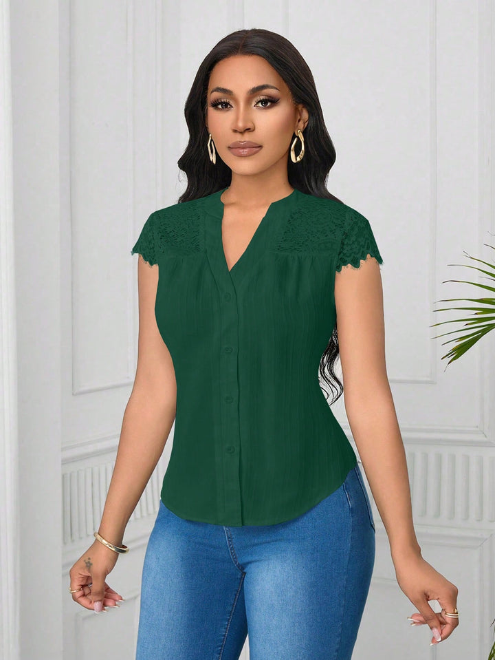 Bluza dama SHEIN, kaki