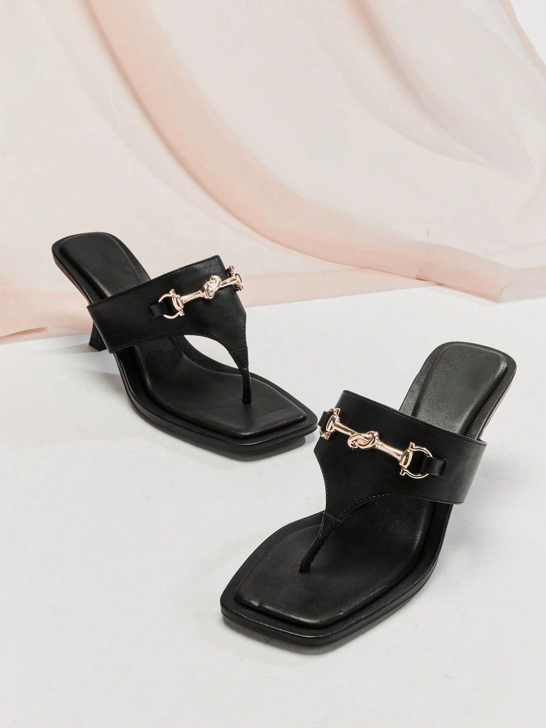 Sandale SHEIN, negru