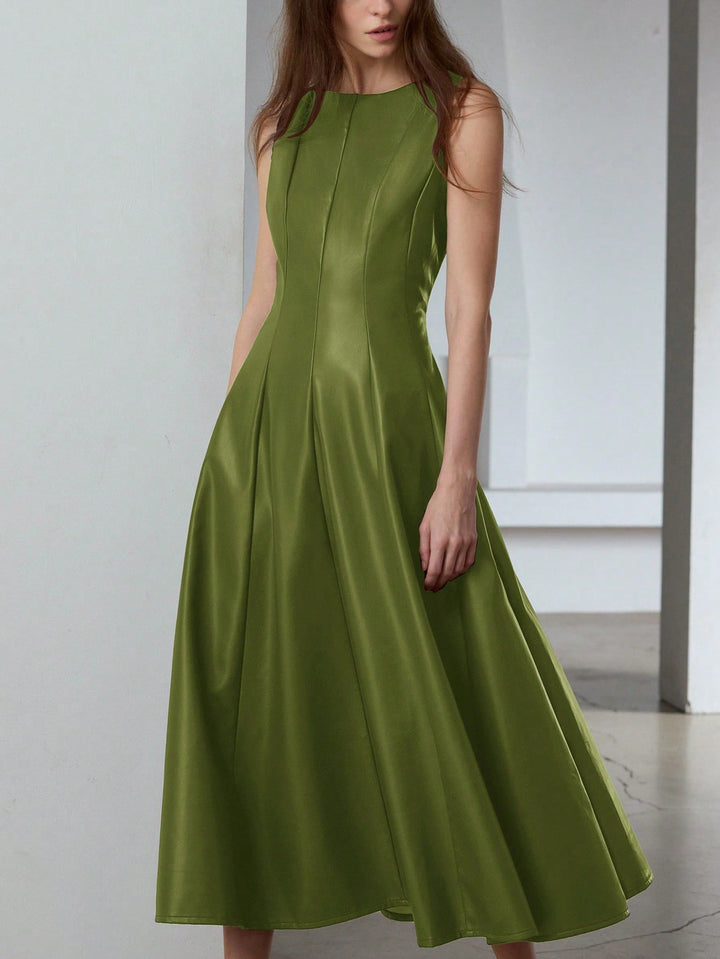 Rochie maxi SHEIN, verde