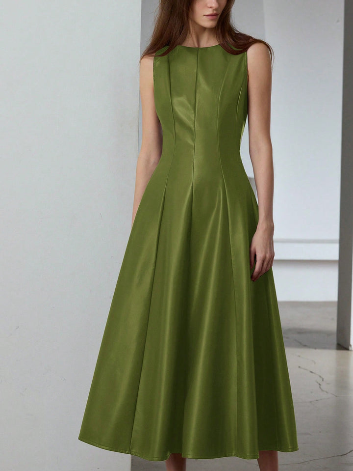 Rochie maxi SHEIN, verde