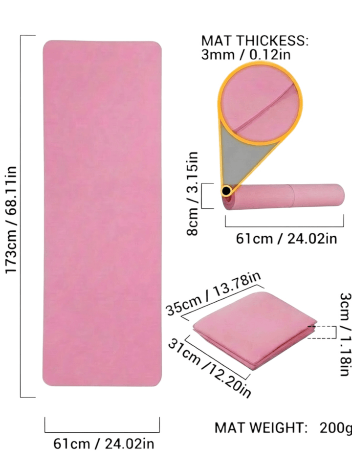 SHEIN jógaszőnyeg, rózsaszín