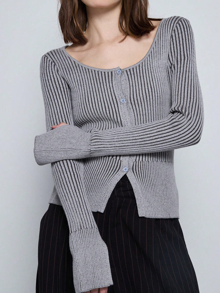 Cardigan SHEIN, gri