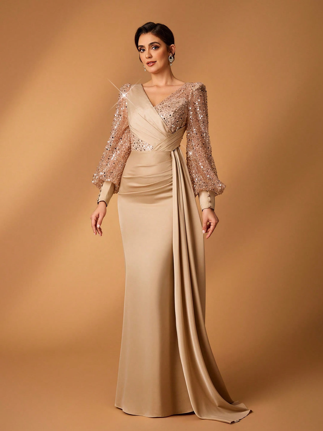 Rochie SHEIN, auriu