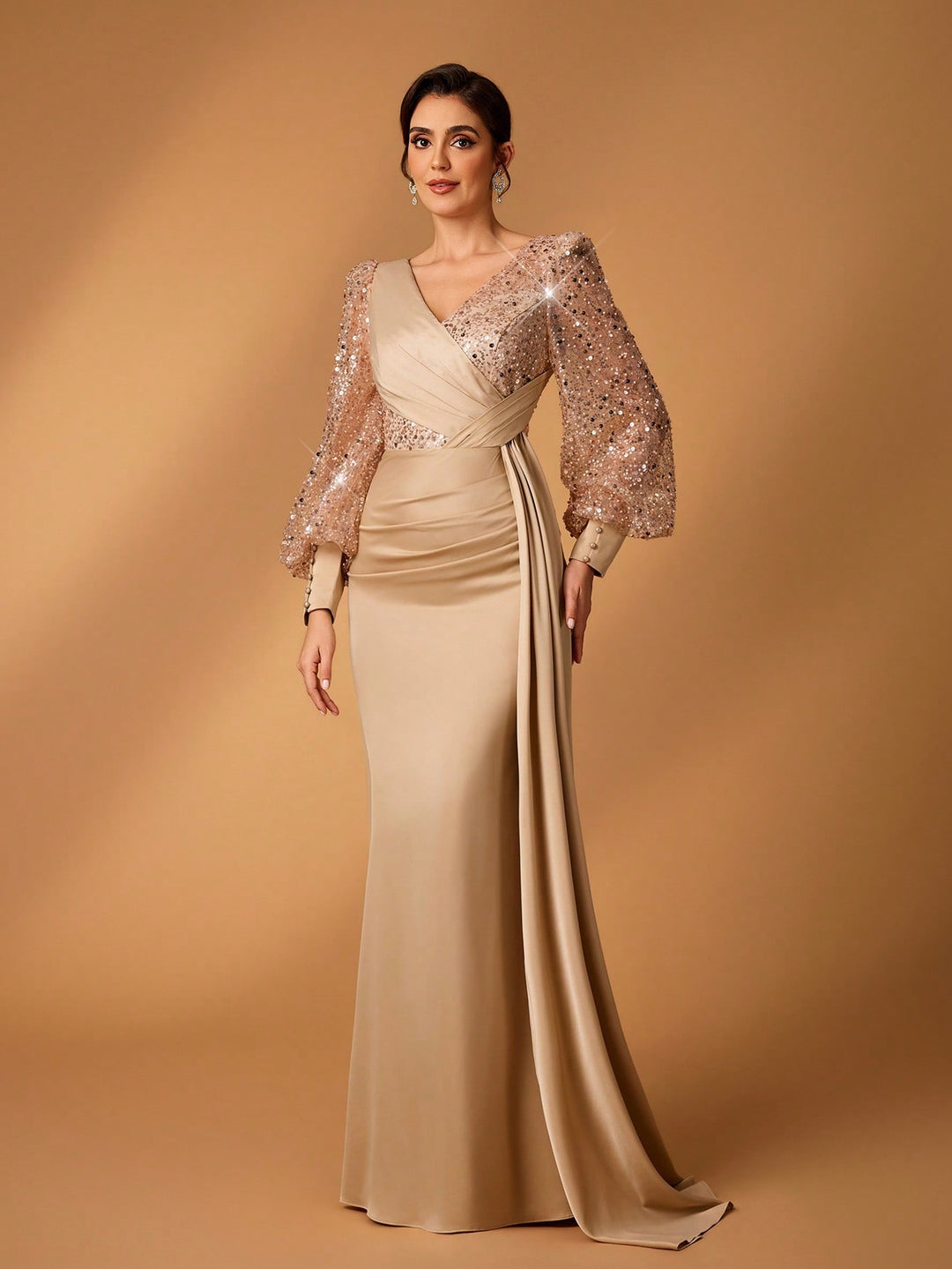 Rochie SHEIN, auriu