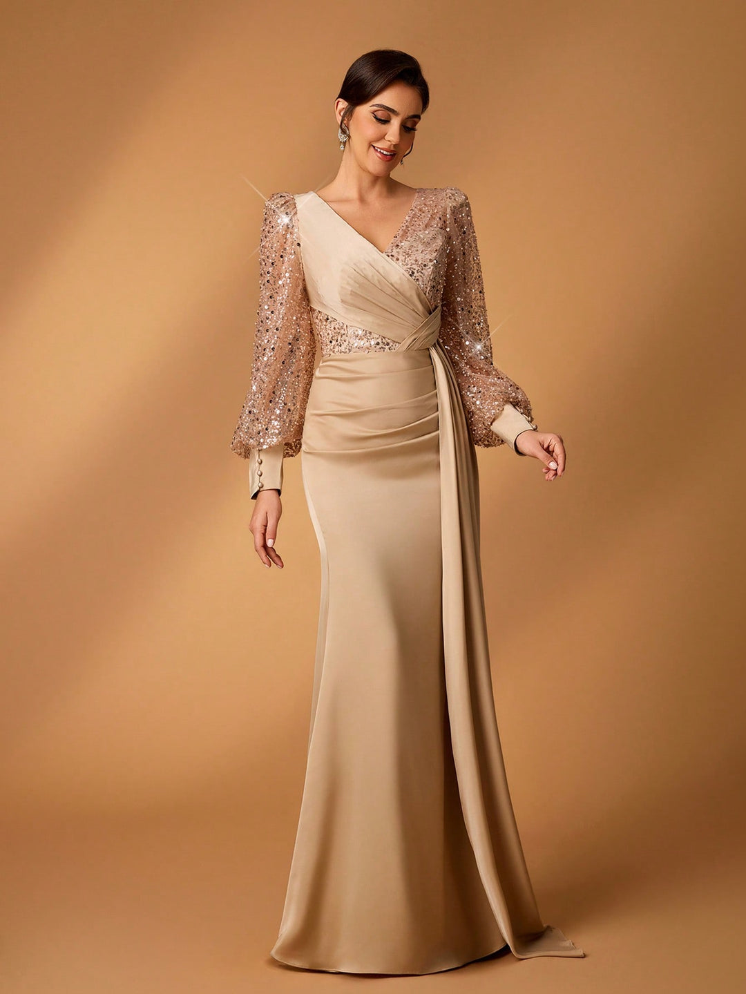 Rochie SHEIN, auriu