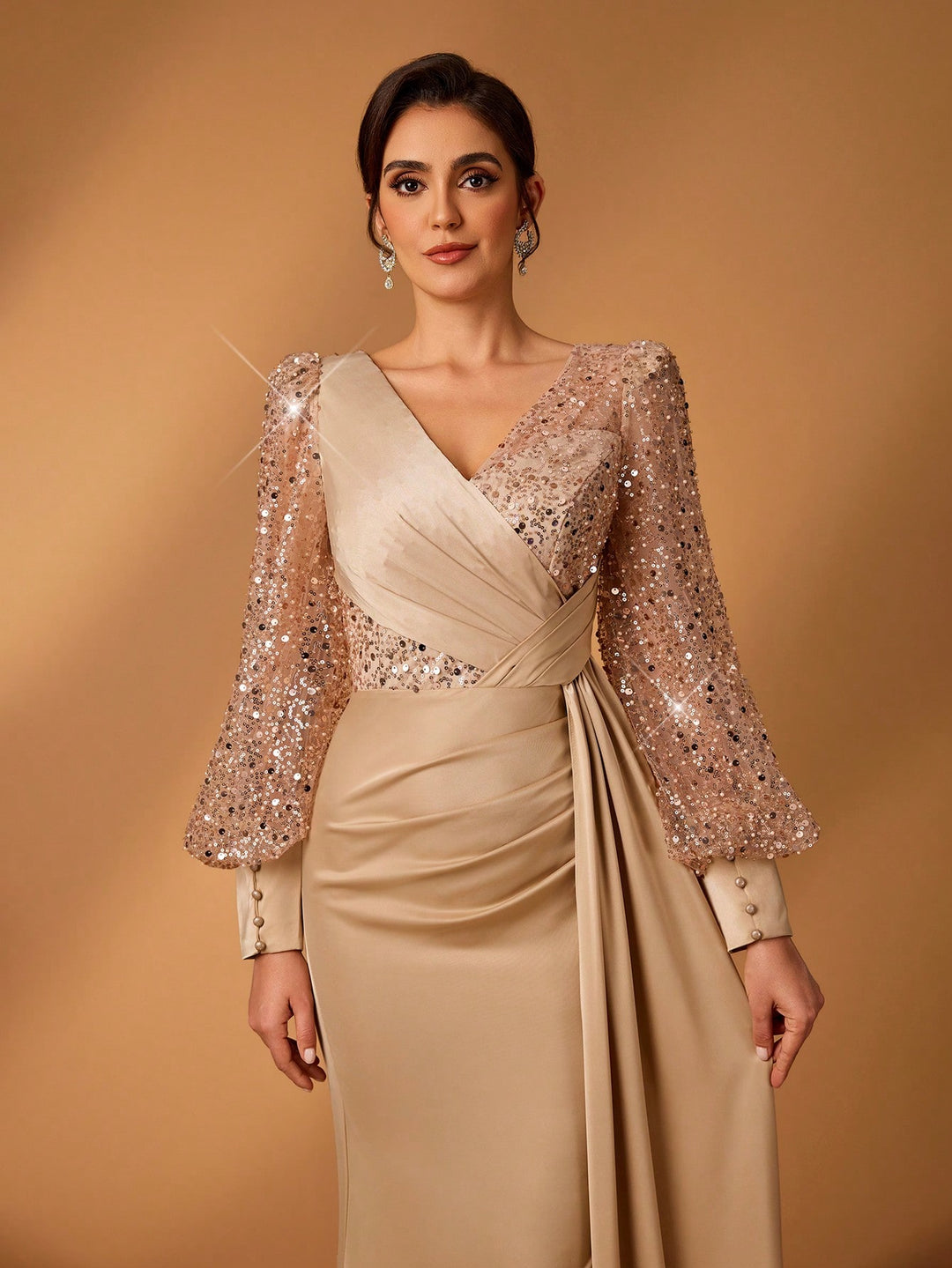 Rochie SHEIN, auriu