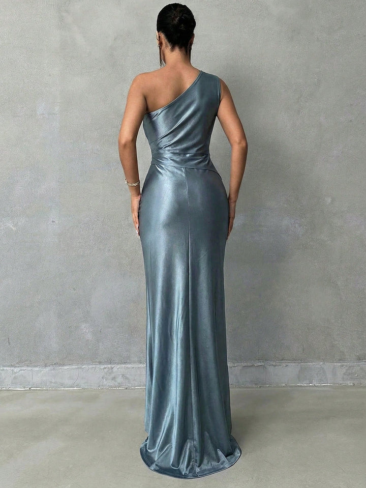 Rochie maxi SHEIN, turcoaz