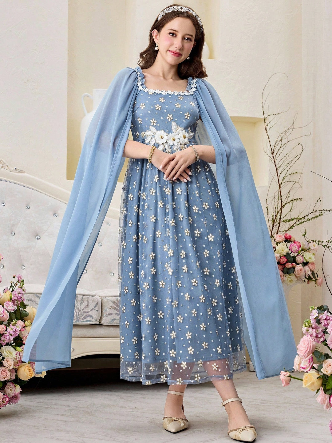 Rochie SHEIN, albastru
