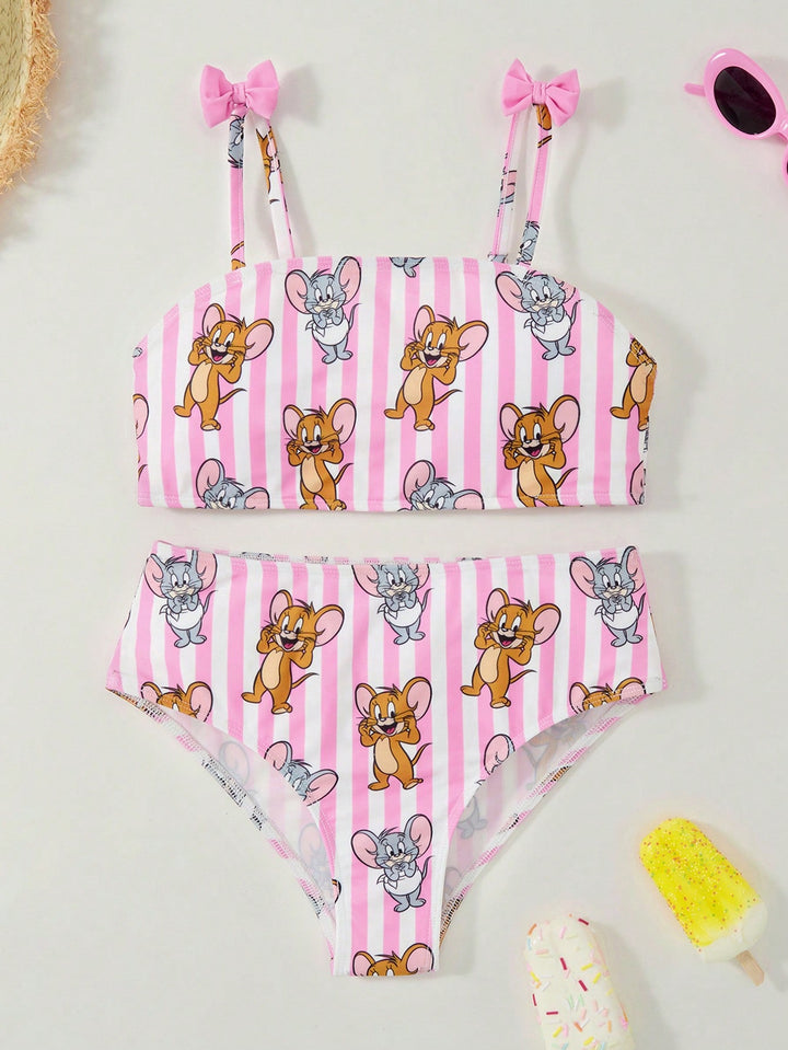 Set bikini SHEIN, roz
