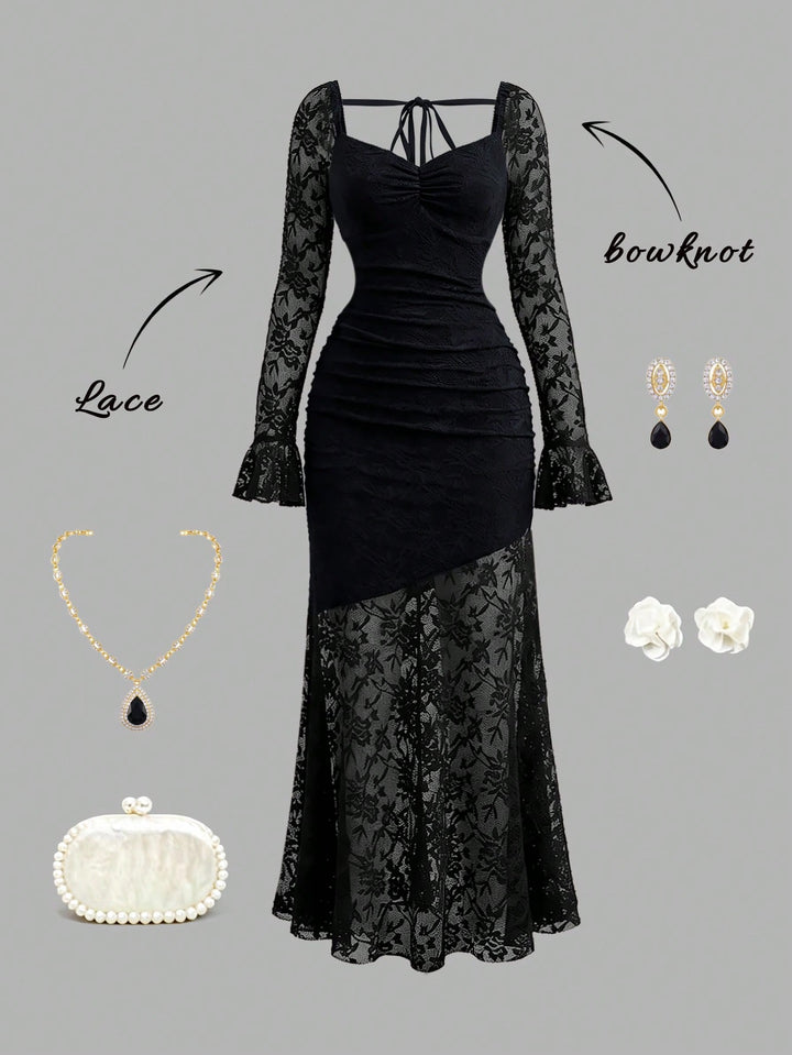 Rochie maxi SHEIN, negru