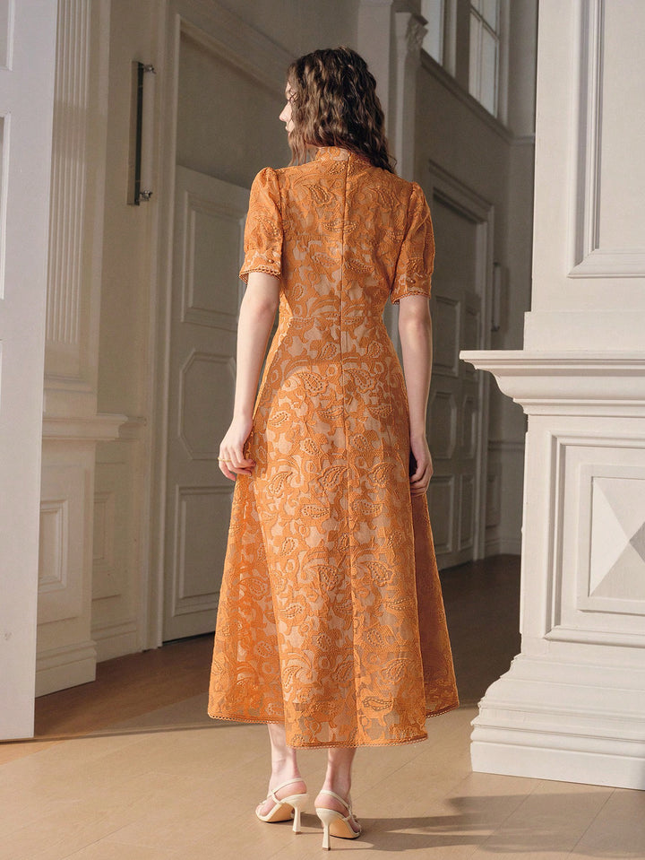 Rochie maxi SHEIN, galben