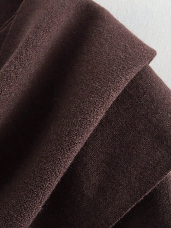 Cardigan SHEIN, maro