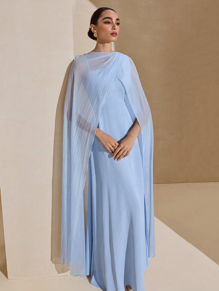 Rochie maxi SHEIN, albastru