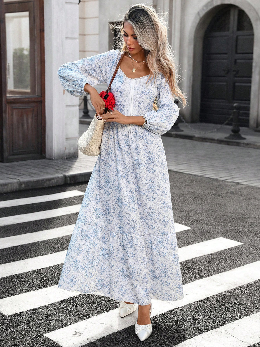 Rochie maxi SHEIN, mov