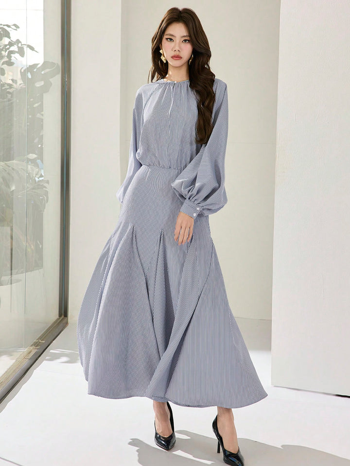 Rochie maxi SHEIN, albastru