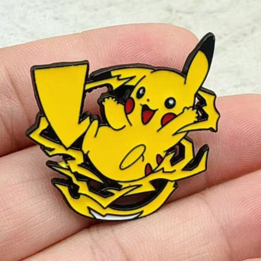 Set de insigne emailate SHEIN, mix culori