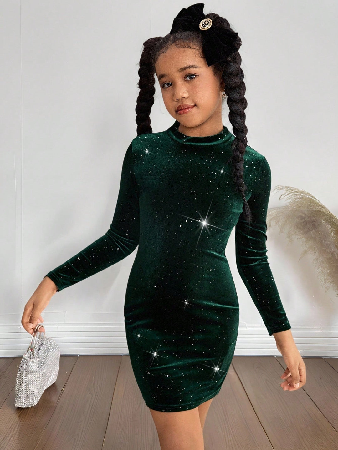 Rochie SHEIN, verde