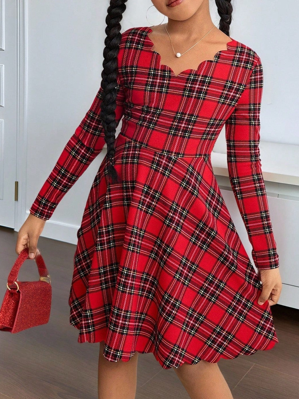 Rochie mini Shein, roșu