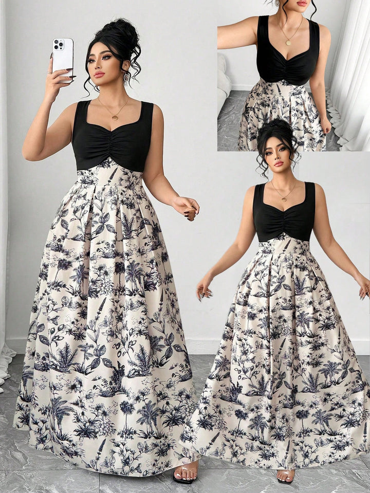 Rochie maxi SHEIN, negru