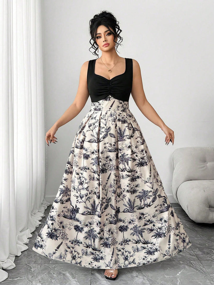 Rochie maxi SHEIN, negru