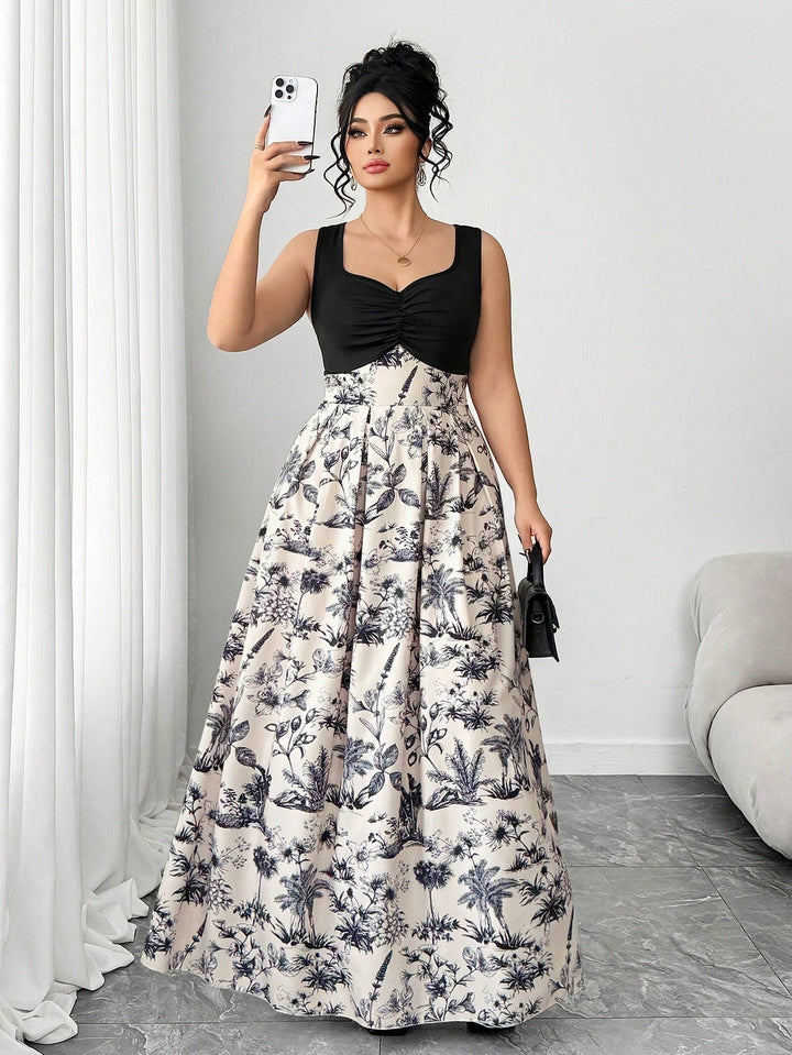 Rochie maxi SHEIN, negru