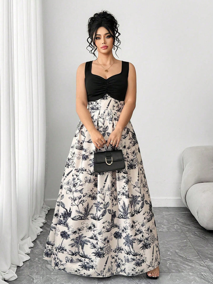 Rochie maxi SHEIN, negru