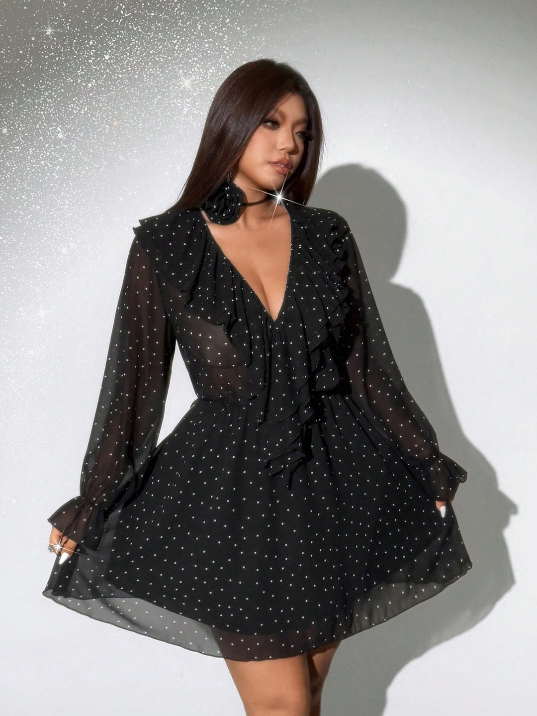 Rochie mini SHEIN, negru