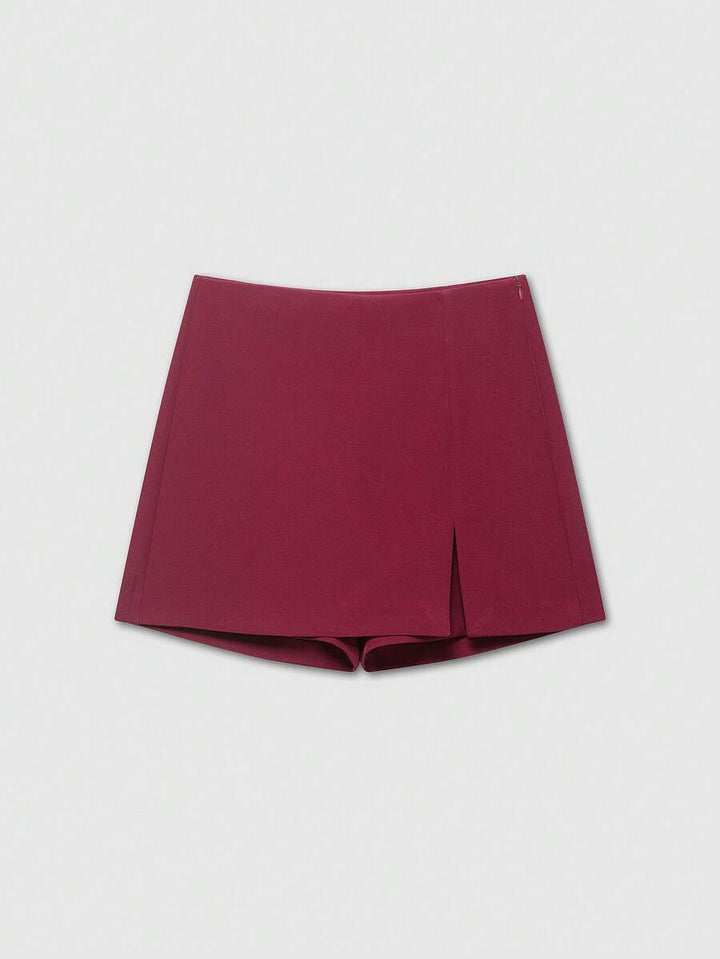 Fustă pantalon SHEIN, vișiniu
