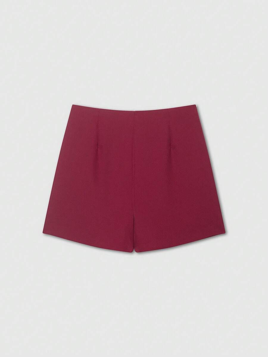 Fustă pantalon SHEIN, vișiniu