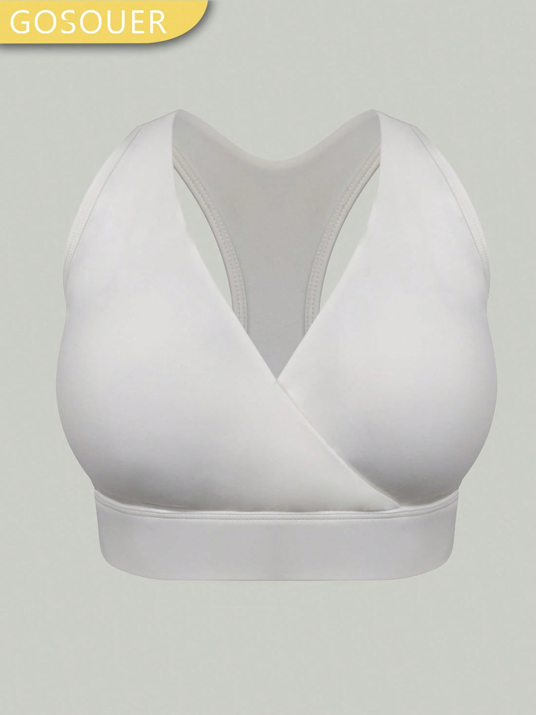 Bustieră sport SHEIN, alb