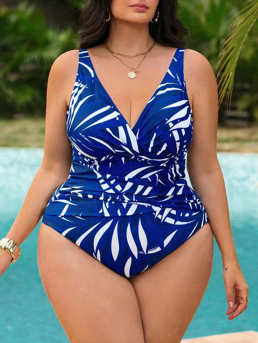 Costum de baie întreg SHEIN, mix culori
