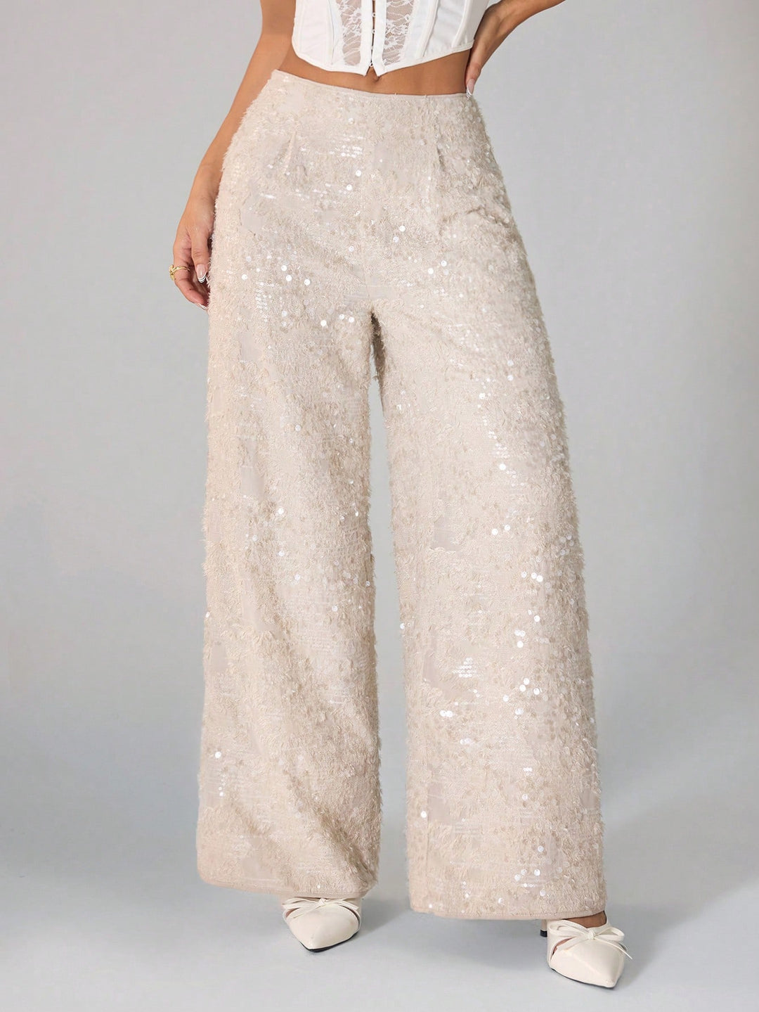 Pantaloni SHEIN, bej