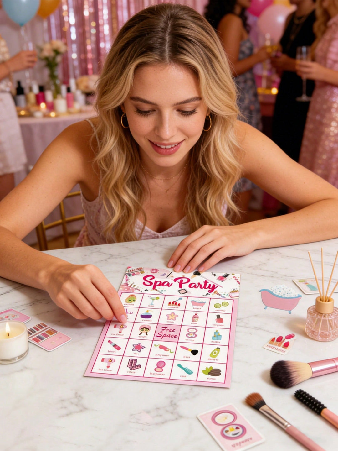 Joc bingo SHEIN, mix culori