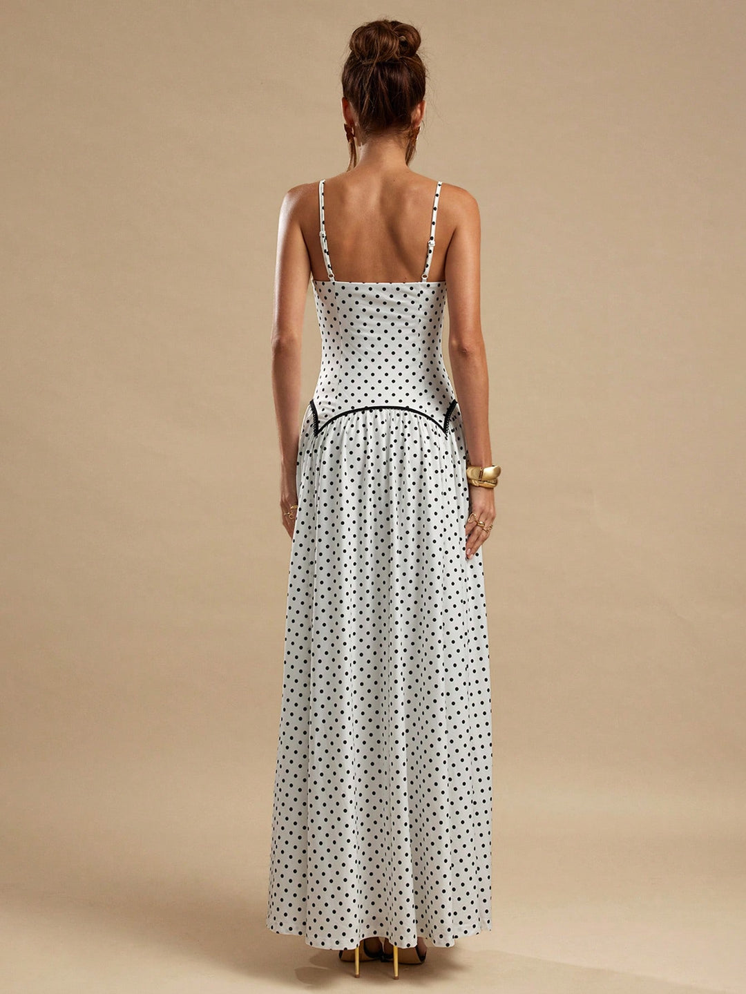 SHEIN maxi ruha, fehér
