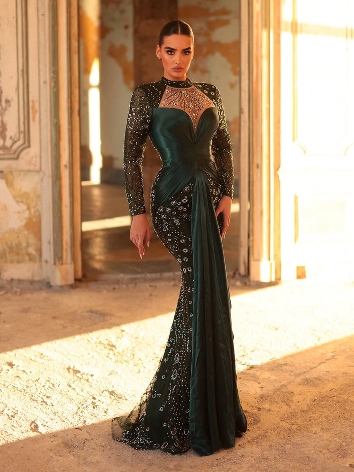 Rochie SHEIN, verde