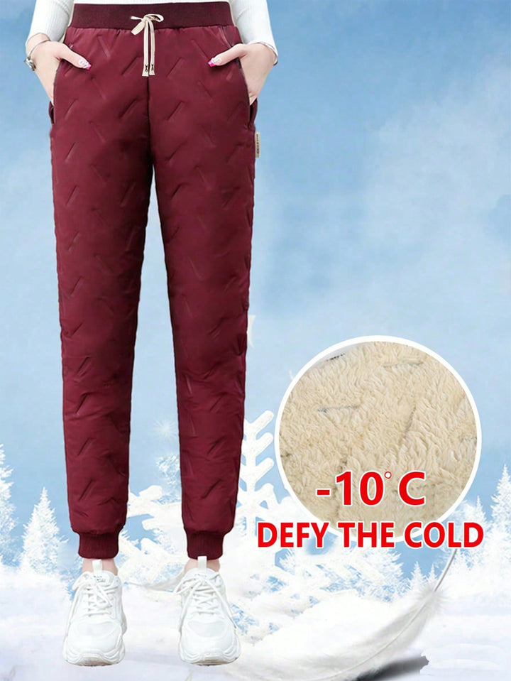Pantaloni SHEIN, vișiniu