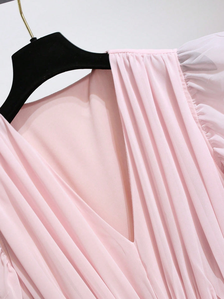 Rochie maxi SHEIN, roz