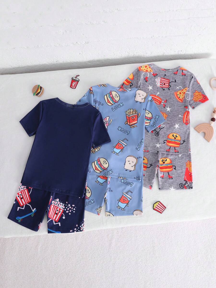 Set compleuri pijamale SHEIN, mix culori