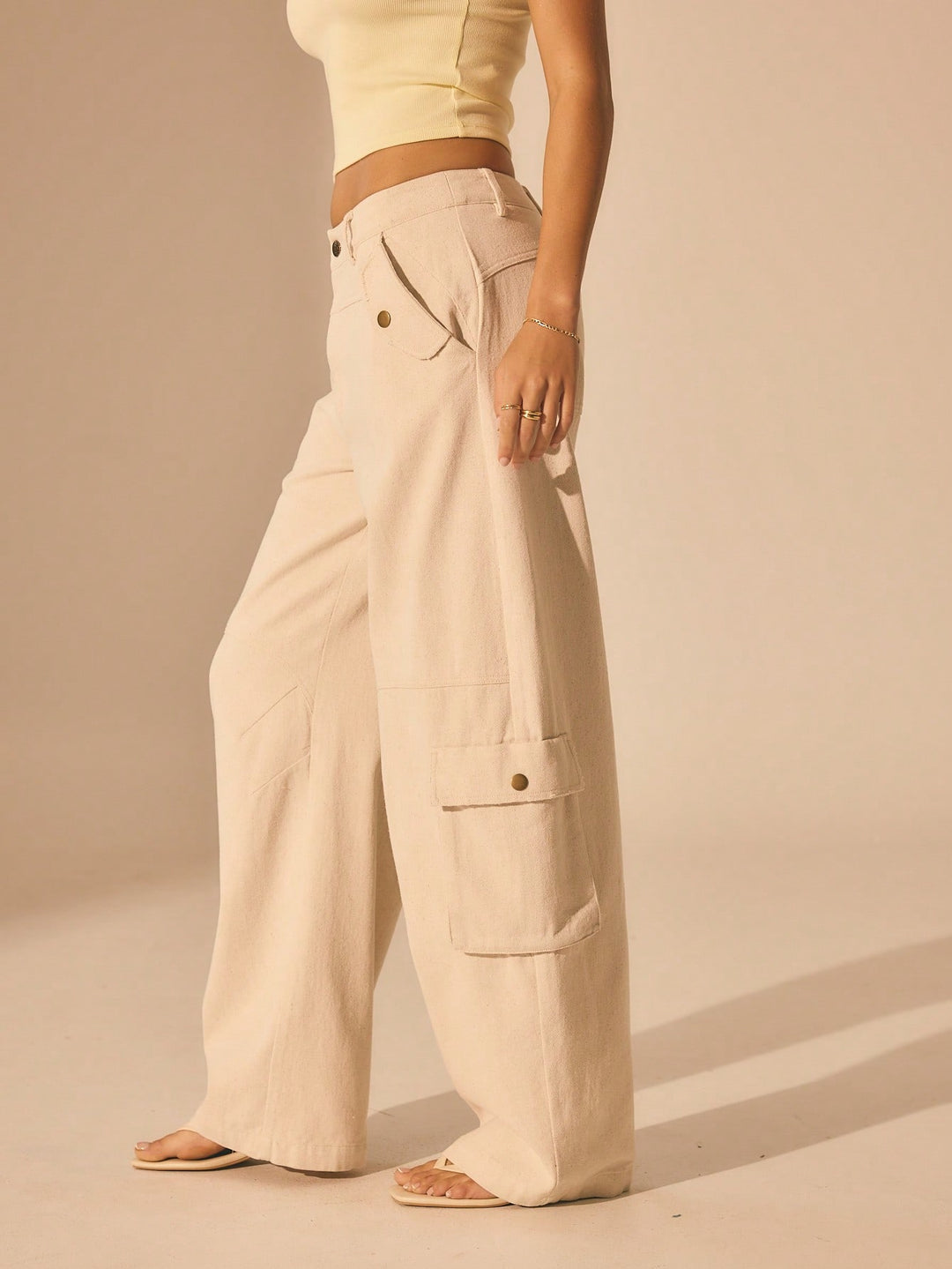 Jeans SHEIN, bej